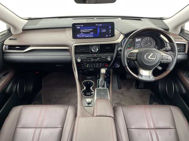 レクサス ＲＸ 450hL 群馬県 2021(令3)年 5.1万km ソニッククォーツ ４ＷＤ　ムーンルーフ　純正１１．６型リヤシートエンターテイメントシステム　純正１２．３型ナビ　全周囲カメラ　前後ドラレコ　ＥＴＣ２．０　シートベンチレーション　ワイヤレス充電器　ＢＳＭ　禁煙車