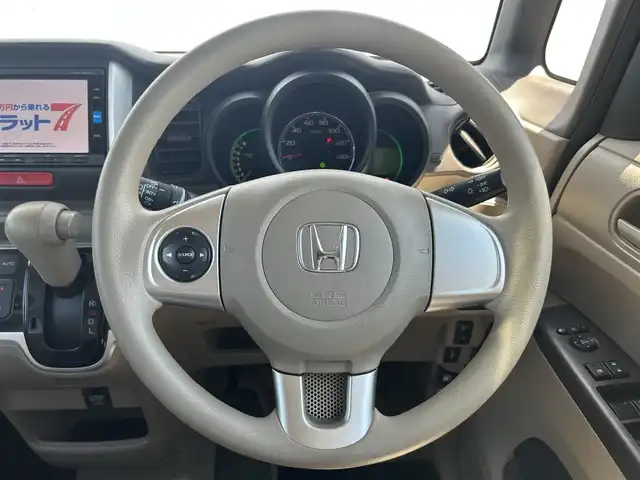 ホンダ Ｎ ＢＯＸ G Lパッケージ 熊本県 2015(平27)年 6.1万km カトラリーシルバーM 純正SDナビDTV(VXM-164VFi)/・CD/DVD/BT/AUX/バックカメラ/ウィンカードアミラー/ヘッドライトレベライザー/ドラレコ/パワースライドドア/マット/バイザー/スマートキー