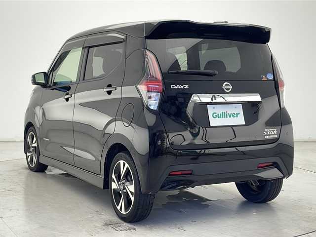 日産 デイズ HWS G ターボ プロパイロットED 千葉県 2019(令1)年 2.8万km ブラック 安全装備/レーンキープアシスト/衝突被害軽減システム/ABS/プロパイロット/社外デジタルインナーミラー/車外カメラ（バック、全方位）/Bluetooth/ナビ（純正、ディーラーOP、DVD再生機能有り）/TV（フルセグ）