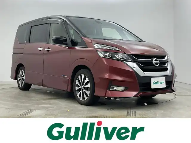 日産 セレナ ハイウェイスター Vセレクション 岡山県 2018(平30)年 7.8万km マルーンレッド 2トーン 純正9インチナビ MM517D-L/地デジ/BT/DVD/CD/HDMI/純正フリップダウンモニター/アラウンドビューモニター/プロパイロット /両側パワースライドドア/LEDヘッドライト/エマージェンシーブレーキ/プッシュスタート /スマートキー/純正フロアマット/オートライト /インテリジェントルームミラー/ビルトインETC/純正16インチアルミホイール/純正ドラレコ /パーキングアシスト/新車保証書/取扱説明書/スペアキー×1