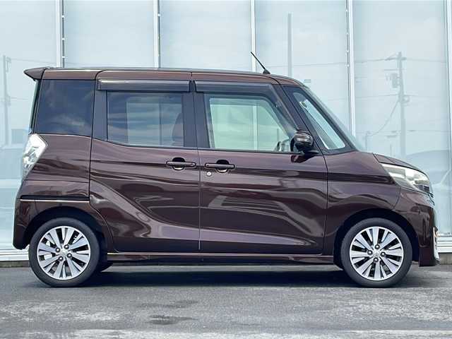 日産 デイズ ルークス ハイウェイスターターボ 神奈川県 2014(平26)年 13.4万km モカブラウンP 純正メモリナビ/CD/SD/FM/AM/USB/ワンセグ/【MM113D-W】/アラウンドビューモニター/両側パワースライドドア/オートライト/HIDヘッドライト/ドアバイザー/フロアマット/プッシュスタート/スマートキー/ETC