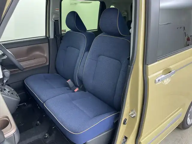 ダイハツ ムーヴ キャンバス セオリー G ターボ 愛知県 2025(令7)年 0.4万km サンドベージュメタリック 純正7インチナビ/(フルセグTV/Bluetooth/DVD再生)/バックカメラ/HDMI入力端子/スマートアシスト/・衝突回避支援ブレーキ/・車線逸脱警報/・レーンキープ/・アダプティブクルーズコントロール/両側パワースライドドア/フルLEDヘッドランプ/保温機能付きカップホルダー（前席）/ステアリングスイッチ/前席シートヒーター/電動パーキングブレーキ/オートホールド