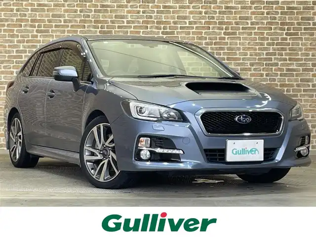 スバル レヴォーグ 1．6GT－S アイサイト 岩手県 2014(平26)年 8.5万km スティールブルーグレーM ４WD/ターボ/ビルシュタインダンパー/アイサイトVer.3/プリクラッシュブレーキ/車線逸脱警報/全車速追従機能付きクルーズコントロール/アクティブレーンキープ/AT誤発進抑制制御/先行車発信お知らせ機能/横滑り防止装置/アイドリングストップ/SI-DRIVE/パドルシフト/前席パワーシート/ストラーダナビ/ETC/LEDヘッドランプ/フロント・リヤフォグランプ/純正18インチアルミホイール