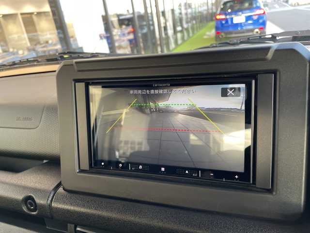 スズキ ジムニー シエラ JC 愛知県 2024(令6)年 2.7万km ブルーイッシュブラックパール3 SDナビ/クルーズコントロール/シートヒーター/バックカメラ/純正アルミホイール/LEDヘッドライト/オートマチックハイビーム/ETC/衝突軽減システム/フルセグ/CD DVD/Bluetooth/ステアリングスイッチ/スマートキー/プッシュスタート