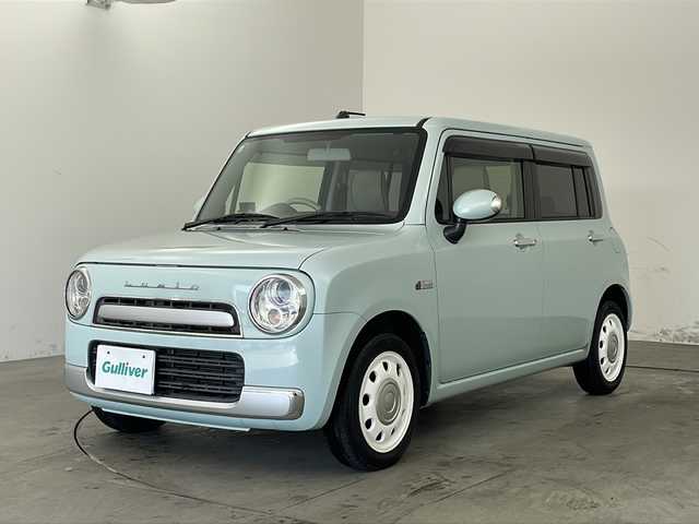 スズキ ラパン ショコラ X 兵庫県 2013(平25)年 9.4万km アロマティックアクアメタリック ・社外SDナビ/・AM/FM/CD/DVD/SD/・Bluetooth接続/・フルセグTV/・オートエアコン/・アイドリングストップ/・ビルトインETC/・プッシュスタート/・電動格納ミラー/・革巻きステアリング/・ウインカーミラー/・オートライト/・キセノンヘッドライト/・スペアキー/・ドアバイザー/・純正フロアマット/・社外レーダー