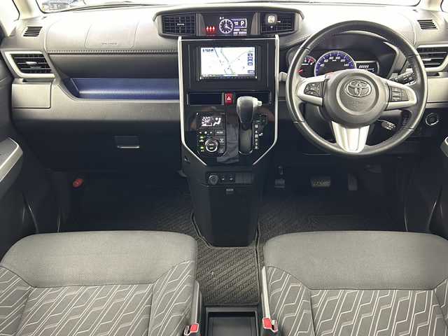 トヨタ タンク カスタムG S 大阪府 2018(平30)年 6.6万km レーザーブルークリスタルシャイン 社外7インチSDナビ【MDV-D407BT】/【AM/FM/CD/DVD/TV/Bluetooth】/バックカメラ/ETC/スマートアシストII/衝突軽減ブレーキ/クルーズコントロール/両側電動パワースライドドア/オートライト/電格ウィンカーミラー/ステアリングスイッチ/D/N席シートヒーター/アイドリングストップ/ISOFIX/純正フロアマット/純正14インチAW/横滑り防止装置/盗難防止装置/スペアキー×1/取扱説明書