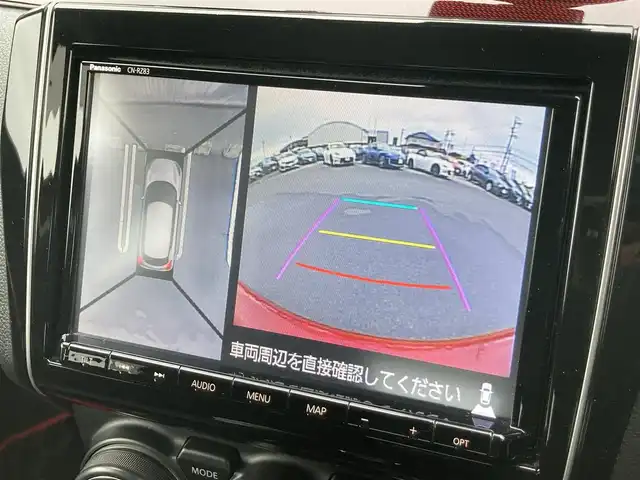 スズキ スイフト スポーツ セーフティPKG 静岡県 2017(平29)年 5.2万km バーニングレッドPM スズキセーフティサポート/純正8インチナビ(CN-RZ83)/　AM FM CD DVD Bluetooth USB SD/フルセグTV/前方ドライブレコーダー/LEDオートヘッドランプ/レーダークルーズコントロール/シートヒーター(運転席)/純正17インチアルミホイール/パドルシフト/スマートキー2本/プッシュスタート/インタークーラーターボ/ワンオーナー/ビルトインETC/アラウンドビューモニター