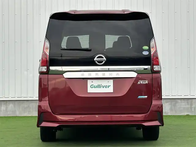 日産 セレナ ハイウェイスター プロパイロットED 香川県 2017(平29)年 5.9万km マルーンレッド 純正ナビ/　フルセグTV、CD、BT/Ｂカメラ/プロパイロット/両側パワースライドドア/前後コーナーセンサー/前後ドラレコ/ＥＴＣ/前席シートヒーター/後席エアコン/オートライト/フォグライト/フロアマット/スマートキー