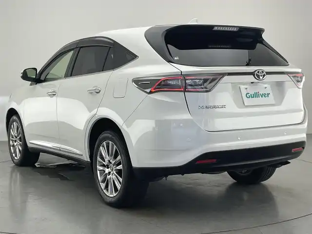 トヨタ ハリアー プレミアム アドバンスドP 愛知県 2014(平26)年 7.2万km ホワイトパールクリスタルシャイン メーカーオプションナビ（フルセグTv、BT、AM、FM）/JBLサウンド/全方位カメラ/LEDヘッドライト/サンルーフ/純正18インチアルミホイール/パワーバックドア/AUTOエアコン/アイドリングストップ/置くだけ充電/アイドリングストップ/追従クルーズコントロール/ビルトインETC/パワーステアリング/パワーウィンドウ/パワーシートD席/前後コーナーセンサー/スマートキー/プッシュスタート/カーテンエアバック