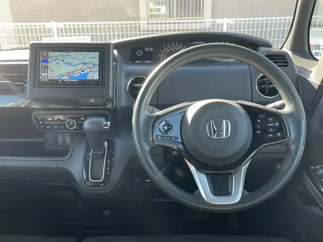 ホンダ Ｎ ＢＯＸ カスタム G L ホンダセンシング 山口県 2020(令2)年 4.7万km プラチナホワイトパール ワンオーナー/社外SDナビ フルセグTV CD DVD BT/バックカメラ/ビルトインETC/前後ドラレコ/前席シートヒーター/左側パワースライドドア/バックソナー/衝突被害軽減ブレーキ/レーダークルーズコントロール/レーンアシスト/オートマチックハイビーム/LEDオートヘッドライト/フォグライト/シーケンシャルウィンカー/スマートキー 2個/W サイド カーテン エアバッグ