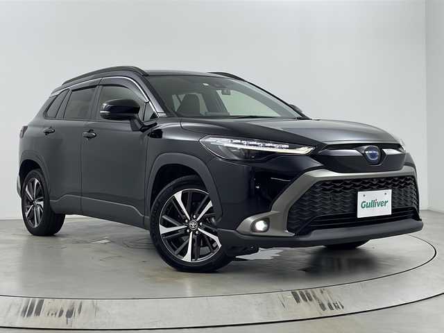 トヨタ カローラ クロス ハイブリッド Z 埼玉県 2023(令5)年 2.8万km 黒 純正ディスプレイオーディオ/全方位カメラ/ETC/前後ドラレコ/ブレーキホールド/純正フロアマット/純正ドアバイザー/電格ミラー