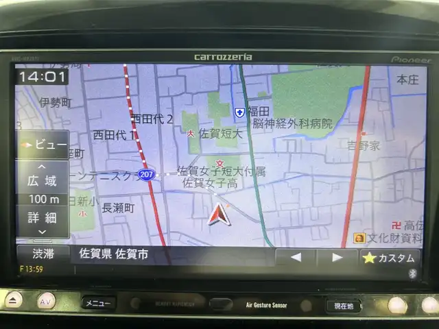 スズキ ワゴンＲ スティングレー T 佐賀県 2014(平26)年 14.9万km スチールシルバーM 社外7型ナビ/ＡＭ/ＦＭ/CD/DVD/Bluetooth/フルセグTV/バックカメラ/前後ドライブレコーダー/衝突被害軽減システム/HIDヘッドライト/フォグランプ/オートエアコン/盗難防止装置/横滑り防止装置/オートライト/スマートキー/プッシュスタート/樹脂フロアマット/純正15インチアルミホイール	/ステアリングスイッチ/電動格納ミラー/ドアバイザー