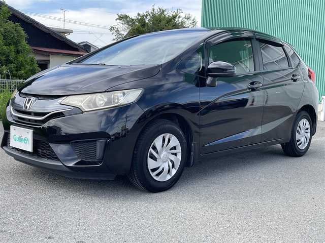 ホンダ フィット 13G Fパッケージ 福岡県 2014(平26)年 3.7万km クリスタルブラックパール プッシュスタートボタン/スマートキー/USB接続/純正フロアマット/純正ホイルキャップ/オートライト/LEDヘッドライト/マニュアル車