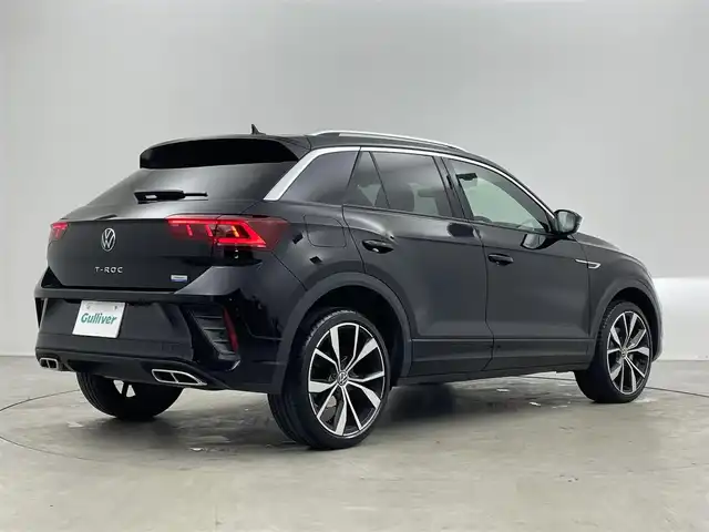 フォルクスワーゲン ＶＷ Ｔ－ロック TDI Rライン 埼玉県 2023(令5)年 4.6万km ディープブラックパールエフェクト オールインセーフティ　純正９．２インチディスプレイオーディオ　バックカメラ　ＢＳＭ　ビルトインＥＴＣ　アダプティブクルーズコントロール　シートヒーター　ワイヤレス充電　純正アルミ　オートハイビーム