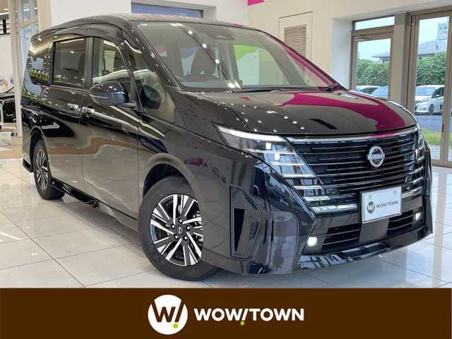 日産 セレナ e－パワー ハイウェイスター V 埼玉県 2024(令6)年 1万km ダイヤモンドブラック プロパイロット/純正12.3インチナビ/ フルセグTV/Bluetooth/USB/アップルカープレイ/アラウンドビューモニター/両側パワースライドドア/レーダークルーズコントロール/レーンキープアシスト/LEDヘッドライト/シートヒーター/純正16インチアルミホイール/ワイヤレス充電/ETC2.0/スマートキー×2/禁煙車