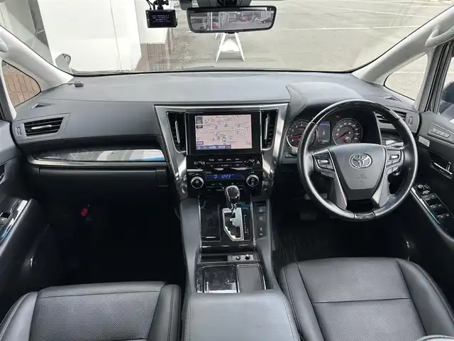 トヨタ アルファード S Cパッケージ 静岡県 2020(令2)年 3.1万km ブラック ワンオーナー/サンルーフ/純正9インチナビ/（フルセグTV/CD/DVD/Bluetooth/Miracast)/バックカメラ/純正後席モニター/両側電動スライドドア/前後ドライブレコーダー/ETC/純正デジタルインナーミラー/三眼LEDヘッドライト/前席シートヒーター/エアシート/パワーシート/ステアリングヒーター/パワーバックドア/レーダークルーズコントロール/LKA/PCS/スマートキー/クリアランスソナー/保証書/取扱説明書