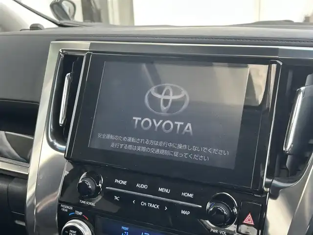 トヨタ アルファード S Cパッケージ 静岡県 2020(令2)年 3.1万km ブラック ワンオーナー/サンルーフ/純正9インチナビ/（フルセグTV/CD/DVD/Bluetooth/Miracast)/バックカメラ/純正後席モニター/両側電動スライドドア/前後ドライブレコーダー/ETC/純正デジタルインナーミラー/三眼LEDヘッドライト/前席シートヒーター/エアシート/パワーシート/ステアリングヒーター/パワーバックドア/レーダークルーズコントロール/LKA/PCS/スマートキー/クリアランスソナー/保証書/取扱説明書