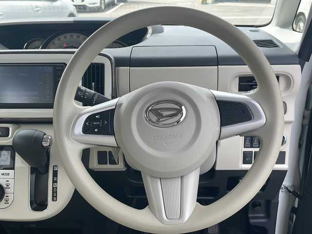 ダイハツ ムーヴ キャンバス G メイクアップ VS SAⅢ 鹿児島県 2021(令3)年 2.7万km パールホワイトⅢ/スムースグレーマイカメタリック 2トーン 純正ナビ/DUK-W69D/パワーウィンドウ/両側パワースライドドア/シートヒーター/衝突被害軽減システム/電動格納ミラー/オートライト/オートハイビーム/アイドリングストップ/プッシュスタートボタン/ETC