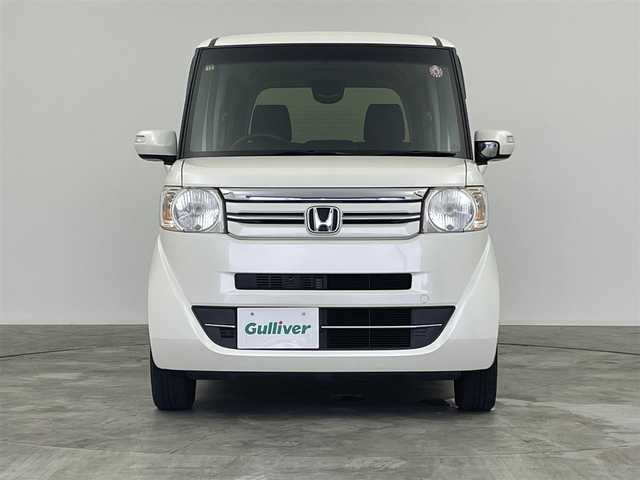 ホンダ Ｎ ＢＯＸ G Lパッケージ 群馬県 2017(平29)年 5.4万km プレミアムホワイトパールⅡ 純正７インチナビ　両側スライドドア　バックカメラ　ビルトインＥＴＣ　横滑り防止　ヘッドライトレベライザー　ステアリングスイッチ　純正フロアマット　スマートキー　プッシュスタート　禁煙車