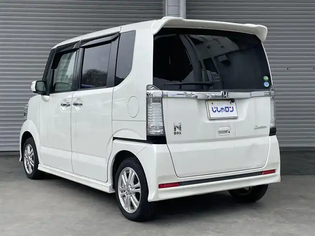 ホンダ Ｎ ＢＯＸ カスタム G Lパッケージ 茨城県 2012(平24)年 8万km プレミアムホワイトパール (株)IDOMが運営する【じしゃロン水戸店】の自社ローン専用車両になりますこちらは現金またはオートローンご利用時の価格です。自社ローンご希望の方は別途その旨お申付け下さい/社外SDナビ/バックカメラ/ETC/フルセグTV/両側スライドドア/片側パワースライドドア