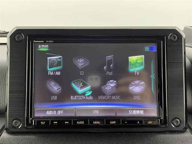 スズキ ジムニー XC 福岡県 2018(平30)年 5.2万km ミディアムグレー 純正８型ナビ　/フルセグTV　/バックカメラ　/ビルトインＥＴＣ　/前方ドラレコ　/クルーズコントロール　/衝突被害軽減ブレーキ　/レーンキープ　/ヒルディセントコントロール　/シートヒーター　/ホワイトレターＲＴタイヤ　/純正グリル積込有　/LEDヘッドライト