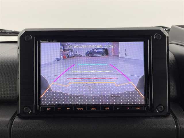 スズキ ジムニー XC 福岡県 2018(平30)年 5.2万km ミディアムグレー 純正８型ナビ　/フルセグTV　/バックカメラ　/ビルトインＥＴＣ　/前方ドラレコ　/クルーズコントロール　/衝突被害軽減ブレーキ　/レーンキープ　/ヒルディセントコントロール　/シートヒーター　/ホワイトレターＲＴタイヤ　/純正グリル積込有　/LEDヘッドライト