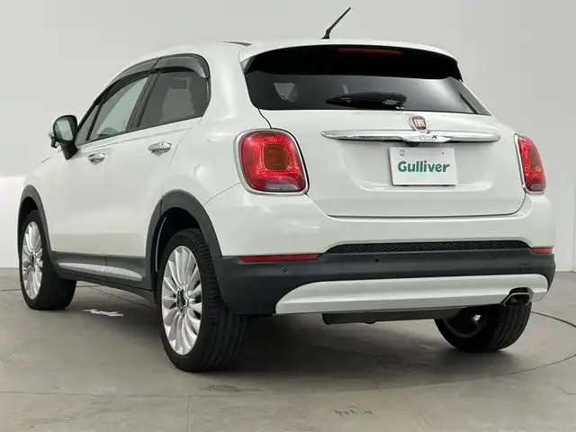 フィアット ５００Ｘ ポップスタープラス 愛知県 2015(平27)年 6.2万km パール オーディオ　/バックカメラ　/クルコン　/パドルシフト　/茶革シート　/パワーシート　/シートヒーター　/電子パーキング　/ＵＳＢ　/ＡＵＸ　/ＥＴＣ　/ドラレコ　/スマートキー　/プッシュスタート　/LEDライト/フォグ /スペアキー/フロアマット