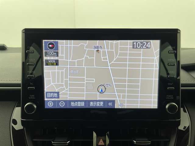 トヨタ カローラ ハイブリット ダブルバイビー 群馬県 2021(令3)年 0.3万km ホワイトパールクリスタルシャイン 純正８型ナビ　バックカメラ　ＢＳＭ　ビルトインＥＴＣ２．０　前後ドラレコ　ハーフレザーシート　シートヒーター　衝突被害軽減ブレーキ　レーンアシスト　アダプティブクルーズコントロール　LEDライト　禁煙