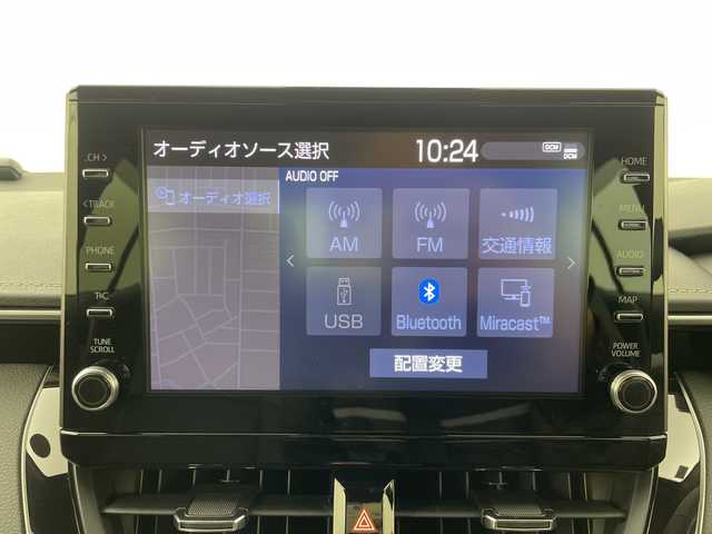 トヨタ カローラ ハイブリット ダブルバイビー 群馬県 2021(令3)年 0.3万km ホワイトパールクリスタルシャイン 純正８型ナビ　バックカメラ　ＢＳＭ　ビルトインＥＴＣ２．０　前後ドラレコ　ハーフレザーシート　シートヒーター　衝突被害軽減ブレーキ　レーンアシスト　アダプティブクルーズコントロール　LEDライト　禁煙