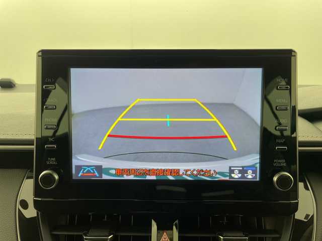 トヨタ カローラ ハイブリット ダブルバイビー 群馬県 2021(令3)年 0.3万km ホワイトパールクリスタルシャイン 純正８型ナビ　バックカメラ　ＢＳＭ　ビルトインＥＴＣ２．０　前後ドラレコ　ハーフレザーシート　シートヒーター　衝突被害軽減ブレーキ　レーンアシスト　アダプティブクルーズコントロール　LEDライト　禁煙