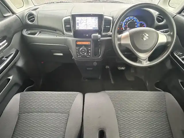 スズキ スペーシア カスタム GS 愛知県 2014(平26)年 8.7万km パールホワイト 社外メモリナビ(FM/AM/CD/USB)/両側スライドドア/HIDヘッドライト/フォグランプ/純正AW14インチ/電動格納ミラー/純正フロアマット/アイドリングストップ/オートライト/ドアバイザー/プッシュスタート/スマートキー・スペアキー１本/ABS/取扱説明書