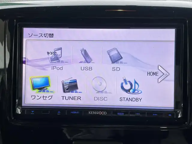 スズキ スペーシア カスタム GS 愛知県 2014(平26)年 8.7万km パールホワイト 社外メモリナビ(FM/AM/CD/USB)/両側スライドドア/HIDヘッドライト/フォグランプ/純正AW14インチ/電動格納ミラー/純正フロアマット/アイドリングストップ/オートライト/ドアバイザー/プッシュスタート/スマートキー・スペアキー１本/ABS/取扱説明書