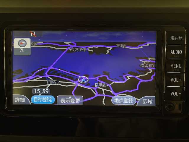 トヨタ ルーミー X 熊本県 2018(平30)年 4.1万km レーザーブルークリスタルシャイン 純正ＳＤナビ（ＣＤ/ＢＴ/ラジオ/ワンセグ）/バックカメラ/ＥＴＣ/片側パワースライドドア/横滑り防止装置/プッシュスタート/スマートキー/スタットレスタイヤ積載有/社外フロアマット
