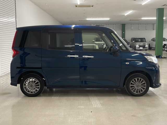トヨタ ルーミー X 熊本県 2018(平30)年 4.1万km レーザーブルークリスタルシャイン 純正ＳＤナビ（ＣＤ/ＢＴ/ラジオ/ワンセグ）/バックカメラ/ＥＴＣ/片側パワースライドドア/横滑り防止装置/プッシュスタート/スマートキー/スタットレスタイヤ積載有/社外フロアマット