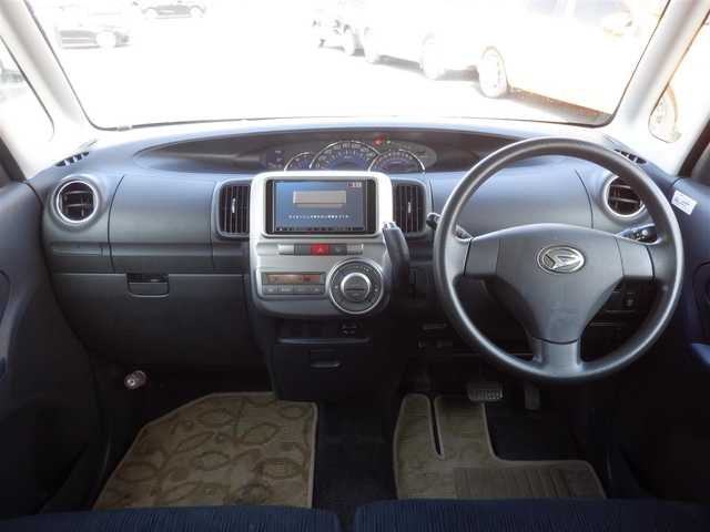 ダイハツ タント G 静岡県 2012(平24)年 12万km ブラックマイカメタリック  Clarion SDナビ(NX311)/ スマートキー/ 助手席側パワースライドドア/ ヘッドライトレベライザー/ 純正14インチアルミ/ ETC/ フォグランプ/ 純正フロアマット/ ドアバイザー