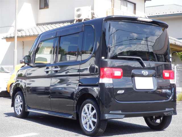 ダイハツ タント G 静岡県 2012(平24)年 12万km ブラックマイカメタリック  Clarion SDナビ(NX311)/ スマートキー/ 助手席側パワースライドドア/ ヘッドライトレベライザー/ 純正14インチアルミ/ ETC/ フォグランプ/ 純正フロアマット/ ドアバイザー