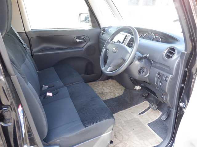 ダイハツ タント G 静岡県 2012(平24)年 12万km ブラックマイカメタリック  Clarion SDナビ(NX311)/ スマートキー/ 助手席側パワースライドドア/ ヘッドライトレベライザー/ 純正14インチアルミ/ ETC/ フォグランプ/ 純正フロアマット/ ドアバイザー