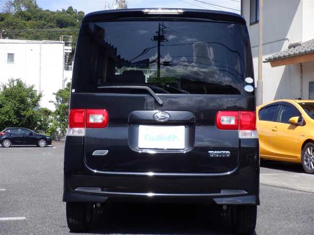 ダイハツ タント G 静岡県 2012(平24)年 12万km ブラックマイカメタリック  Clarion SDナビ(NX311)/ スマートキー/ 助手席側パワースライドドア/ ヘッドライトレベライザー/ 純正14インチアルミ/ ETC/ フォグランプ/ 純正フロアマット/ ドアバイザー