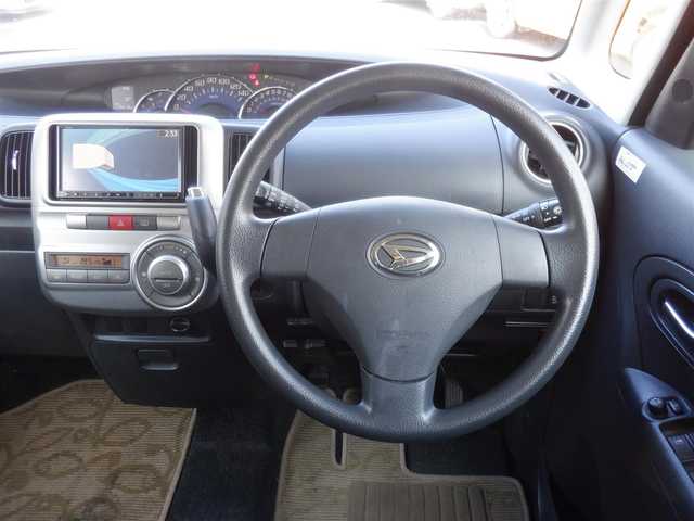 ダイハツ タント G 静岡県 2012(平24)年 12万km ブラックマイカメタリック  Clarion SDナビ(NX311)/ スマートキー/ 助手席側パワースライドドア/ ヘッドライトレベライザー/ 純正14インチアルミ/ ETC/ フォグランプ/ 純正フロアマット/ ドアバイザー