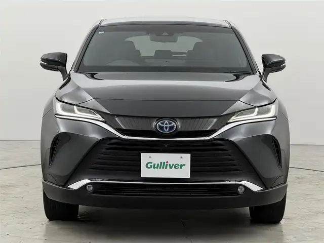 トヨタ ハリアー ハイブリッド Z レザーパッケージ 福岡県 2020(令2)年 4.5万km プレシャスブラックパール 調光パノラマルーフ　/純正１２．３型ナビ、フルセグTV　/全方位カメラ　/ＪＢＬサウンド　/デジタルルームミラー型ドラレコ　/ビルトインETC　/トヨタセーフティセンス　/レーダークルーズコントロール　/コーナーセンサー　/衝突軽減ブレーキ　/レーンキープ　/ブラインドスポットモニター　/ＰＫＳＢ　/ステアリングヒーター　/パワーシート　/シートベンチレーション／ヒーター　/パワーバックドア　/純正１９インチアルミホイール　/ＬＥＤヘッドライト