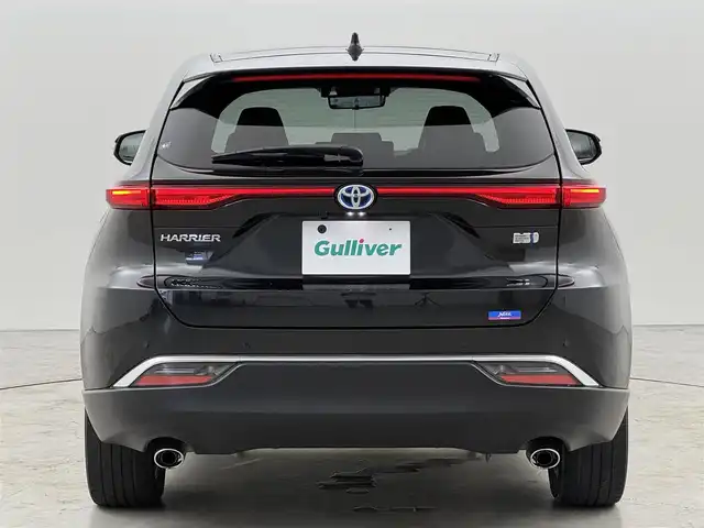 トヨタ ハリアー ハイブリッド Z レザーパッケージ 福岡県 2020(令2)年 4.5万km プレシャスブラックパール 調光パノラマルーフ　/純正１２．３型ナビ、フルセグTV　/全方位カメラ　/ＪＢＬサウンド　/デジタルルームミラー型ドラレコ　/ビルトインETC　/トヨタセーフティセンス　/レーダークルーズコントロール　/コーナーセンサー　/衝突軽減ブレーキ　/レーンキープ　/ブラインドスポットモニター　/ＰＫＳＢ　/ステアリングヒーター　/パワーシート　/シートベンチレーション／ヒーター　/パワーバックドア　/純正１９インチアルミホイール　/ＬＥＤヘッドライト