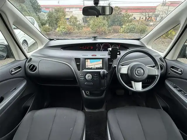 マツダ ビアンテ アイ・ストップスマートED Ⅱ 千葉県 2011(平23)年 10.9万km ブリリアントブラック ユーザー買取車両/アルパインフリップダウンモニター/純正ナビ(C9Y7)/・ワンセグ/BT/DVD/CD/USB/バックカメラ/両側パワースライドドア/スマートキー/社外16インチAW/HIDヘッドライト