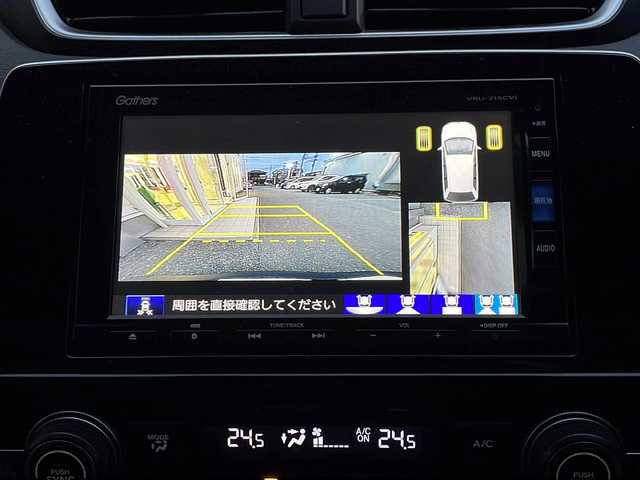 ホンダ ＣＲ－Ｖ EX 福島県 2021(令3)年 1.7万km プレミアムクリスタルレッドM ナビ　ハーフレザー　前後席ＵＳＢ　ステアリングヒーター　レーンキープ　パドルシフト　シートヒーター　運転席８ウェイパワーシート　シートメモリー　電子制御Ｐブレーキ　純正エンスタ　ＥＴＣ　ＢＳＭ　ターボ　積み込み純正AW付ノーマルタイヤ