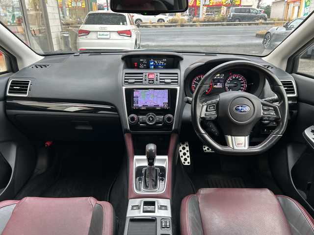 スバル レヴォーグ 1．6STIスポーツアイサイト 埼玉県 2016(平28)年 8.7万km クリスタルホワイトP 純正ナビ　/フルセグ/DVD/CD/BT/USB/SD/FM/AM/バックカメラ　　/サイドカメラ　/前後ドライブレコーダー/オートライト/ＥＴＣ　/前席シートヒーター　/前席パワーシート　/運転席メモリーシート　/ＢＳＭ　/ＡＣＣ　/衝突軽減システム　/スマートキー２本/横滑り防止/アイドリングストップ/ステアリングスイッチ/パドルシフト/レーンキープアシスト　/保証書　/取扱説明書