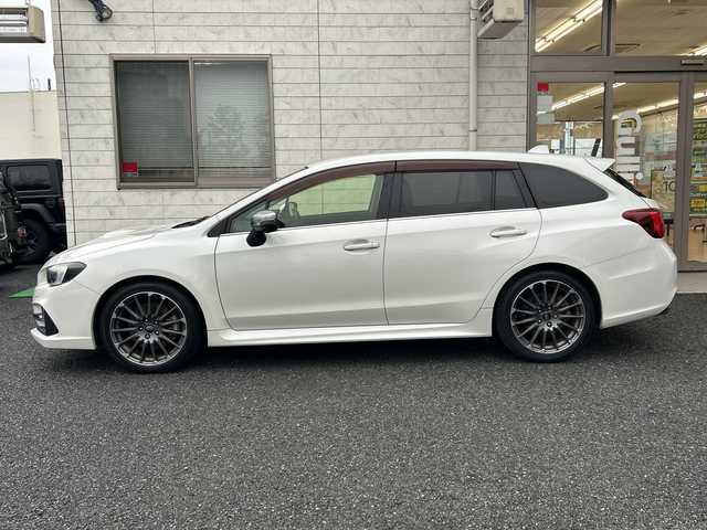 スバル レヴォーグ 1．6STIスポーツアイサイト 埼玉県 2016(平28)年 8.7万km クリスタルホワイトP 純正ナビ　/フルセグ/DVD/CD/BT/USB/SD/FM/AM/バックカメラ　　/サイドカメラ　/前後ドライブレコーダー/オートライト/ＥＴＣ　/前席シートヒーター　/前席パワーシート　/運転席メモリーシート　/ＢＳＭ　/ＡＣＣ　/衝突軽減システム　/スマートキー２本/横滑り防止/アイドリングストップ/ステアリングスイッチ/パドルシフト/レーンキープアシスト　/保証書　/取扱説明書