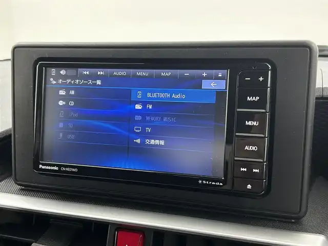 ダイハツ ロッキー G 福岡県 2021(令3)年 4.9万km ナチュラルベージュマイカM 社外ナビ　/バックカメラ　/ＥＴＣ　/アダプティブクルーズコントロール　/コーナーセンサー　/衝突被害軽減　/レーンキープ　/踏み間違い防止　/先行車発進お知らせ　/ＭＴモード付き　/シートヒーター　/純正１７インチＡＷ