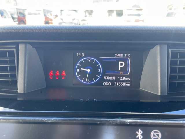 トヨタ ルーミー カスタムG 山口県 2022(令4)年 3.2万km ブラックマイカメタリック 両側パワースライドドア　/全方位カメラ　/クリアランスソナー　/オートクルーズコントロール　/デジタルインナーミラー/ＬＥＤヘッドライト　/オートライト　/メーカーディスプレイオーディオ　/フルセグテレビ　/純正フロアマット/ドライブレコーダー/ETC　