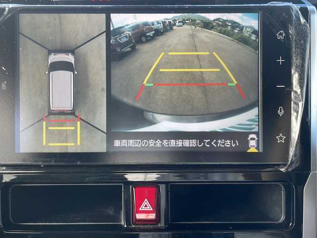 トヨタ ルーミー カスタムG 山口県 2022(令4)年 3.2万km ブラックマイカメタリック 両側パワースライドドア　/全方位カメラ　/クリアランスソナー　/オートクルーズコントロール　/デジタルインナーミラー/ＬＥＤヘッドライト　/オートライト　/メーカーディスプレイオーディオ　/フルセグテレビ　/純正フロアマット/ドライブレコーダー/ETC　