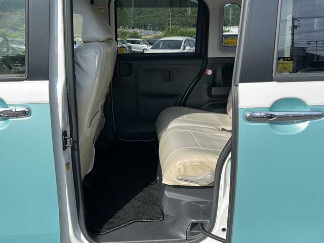 ダイハツ ムーヴ キャンバス X LTD メイクアップ SA Ⅲ 鹿児島県 2018(平30)年 3万km パールホワイトⅢ/ファインミントメタリック 2トーン 社外ナビ/SD/DVD/Bluetooth/AM/FM/TV/両側パワースライドドア/ETC/バックカメラ/衝突軽減システム/横滑り防止装置/プッシュスタート/オートライト/電動格納ミラー/ドアバイザー/取扱説明書