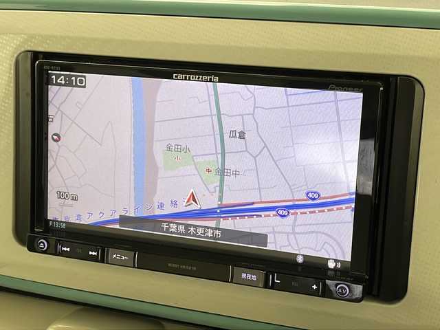 ダイハツ ムーヴ キャンバス X LTD メイクアップ SA Ⅲ 千葉県 2018(平30)年 3万km パールホワイトⅢ/ファインミントメタリック 2トーン 社外ナビ/AM/FM/CD/DVD/BT/SD/フルセグTV/バックカメラ/両側パワースライドドア/衝突被害軽減ブレーキ/オートハイビーム/踏み間違え防止機能/ETC/アイドリングストップ/プッシュスタート/電動格納ミラー